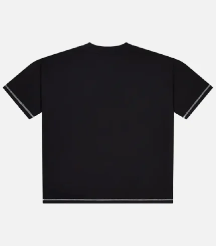 Trapstar Camiseta Patchwork Script Black (2)