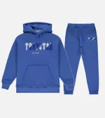 Trapstar Chenille Decoded Tracksuit BlueWhite (3)