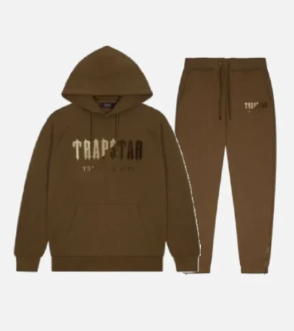 Trapstar Chenille Decoded Tracksuit Brown (3)