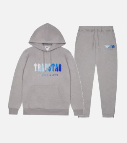 Trapstar Chenille Decoded Tracksuit Gray (3)