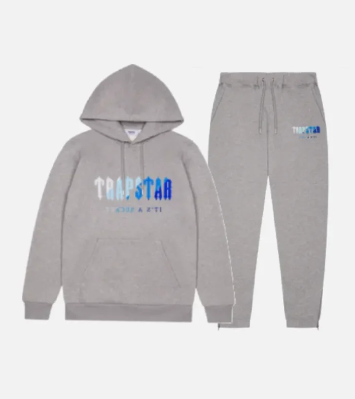 Trapstar Chenille Decoded Tracksuit Gray (3)
