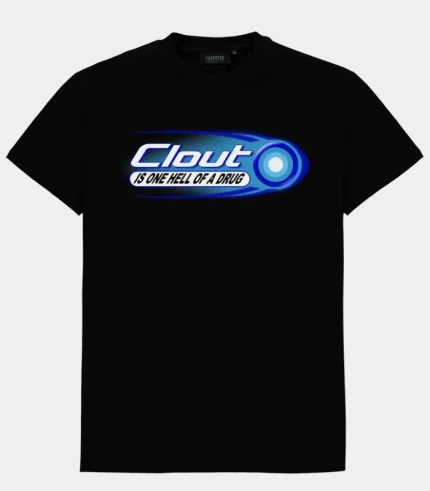 Trapstar Clout T Shirt Black (1)