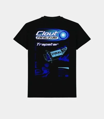 Trapstar Clout T Shirt Black (2)