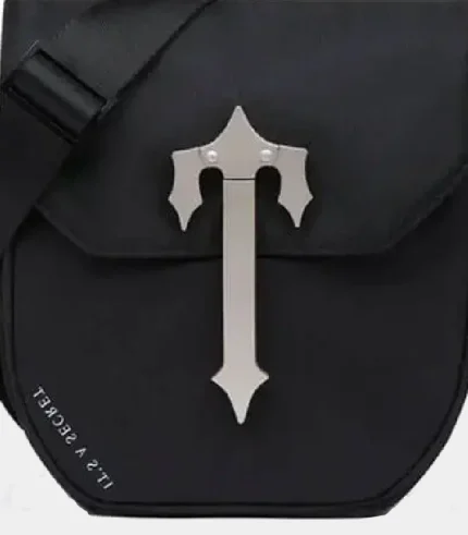 Trapstar Crossbody Bag Black (1)