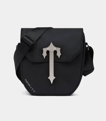 Trapstar Crossbody Bag Black (2)