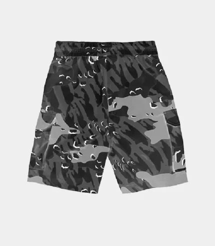 Trapstar Decoded Camo Shorts Black (1)