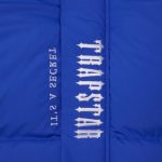 Trapstar Decoded Hooded Quilted Jacket Blue (2)
