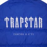 Trapstar Decoded Hooded Quilted Jacket Blue (3)