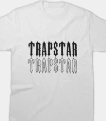 Trapstar Essential T Shirt WhiteBlack (1)