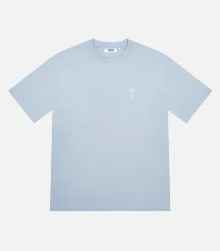 Trapstar Foundation T Shirt Light Blue (2)