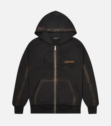 Trapstar Hyperdrive Hoodie Washed Black (2)