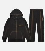 Trapstar Hyperdrive Tracksuit Black Washed (3)