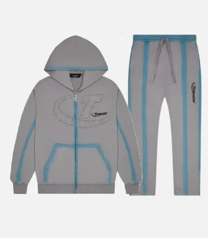 Trapstar Hyperdrive Tracksuit Gray (3)