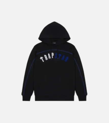 Trapstar Irongate Chenille Arch Tracksuit Black (2)
