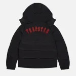 Trapstar Irongate Hooded Puffer Jacket Black (4)