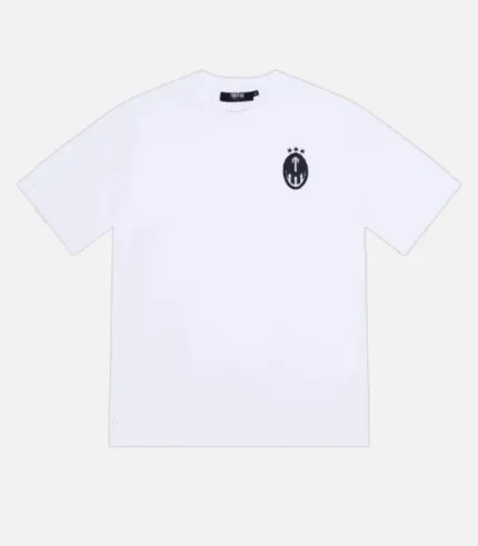 Trapstar Irongate Insignia T Shirt WhiteBlue (2)