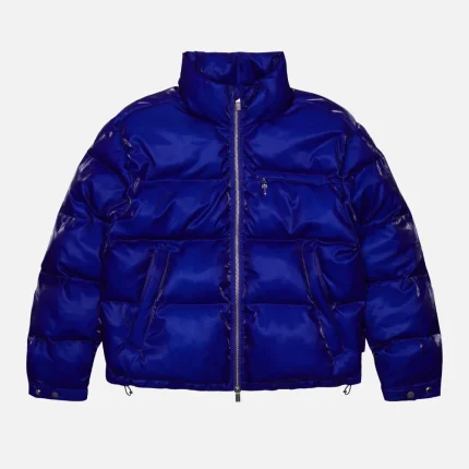 Trapstar Irongate Quilted Jacket Light Blue (4)