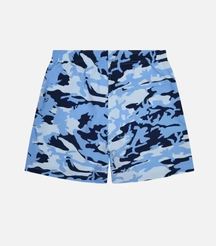 Trapstar Irongate Shorts Blue Camouflage (1)