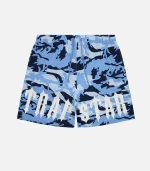Trapstar Irongate Shorts Blue Camouflage (2)