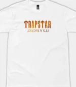 Trapstar It's A Secret Fire T Shirt White (1)