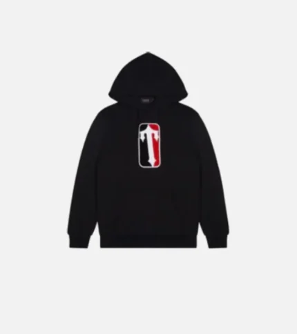 Trapstar League Chenille Tracksuit Black (2)