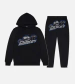 Trapstar London Shooters Tracksuit BlackBlue (3)