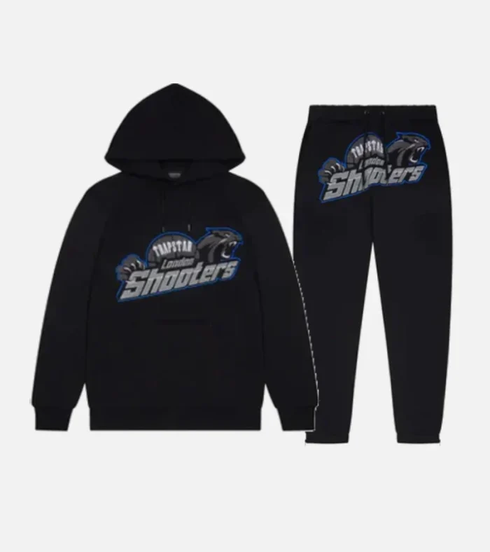 Trapstar London Shooters Tracksuit BlackBlue (3)