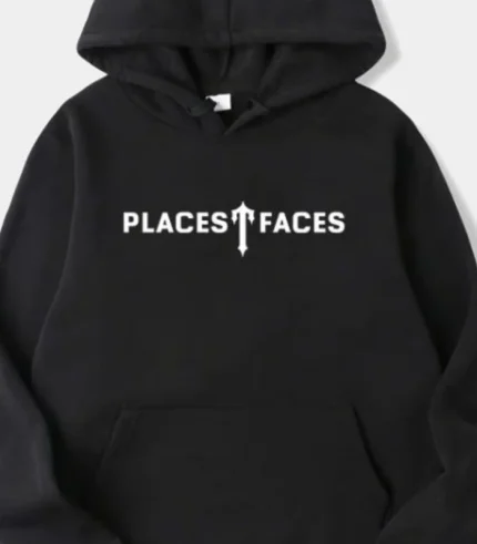 Trapstar Places T Faces Hoodie Black (1)