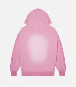 Trapstar Script Spray Hoodie Pink (1)