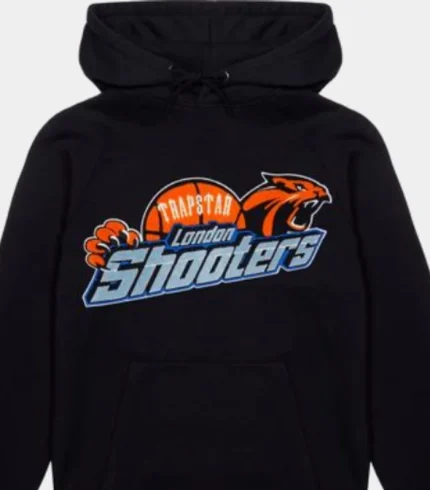 Trapstar Shooters Chenille Hoodie Black (1)