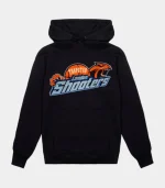 Trapstar Shooters Chenille Hoodie Black (2)