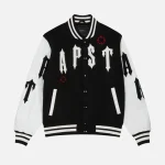 Trapstar Shooters College Jacket Black (4)