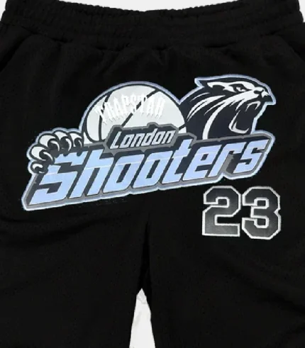 Trapstar Shooters SS23 Basketball Shorts BlackIce (1)