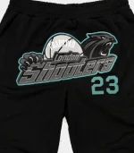 Trapstar Shooters SS23 Basketball Shorts BlackNavy (1)