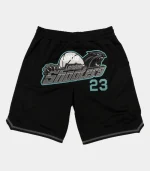 Trapstar Shooters SS23 Basketball Shorts BlackNavy (2)