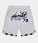 Trapstar Shooters SS23 Basketball Shorts GreyBlue (2)