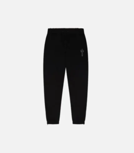 Trapstar V Stripe Tracksuit Black (1)