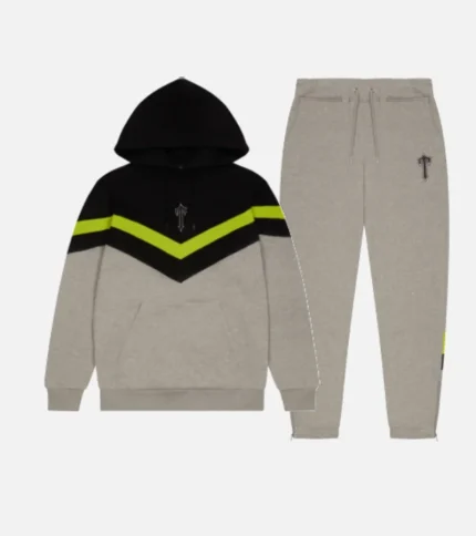 Trapstar V Stripe Tracksuit Gray (3)