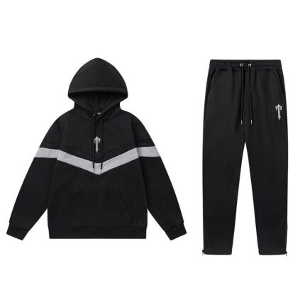 Trapstar V-Stripe Tracksuit Black
